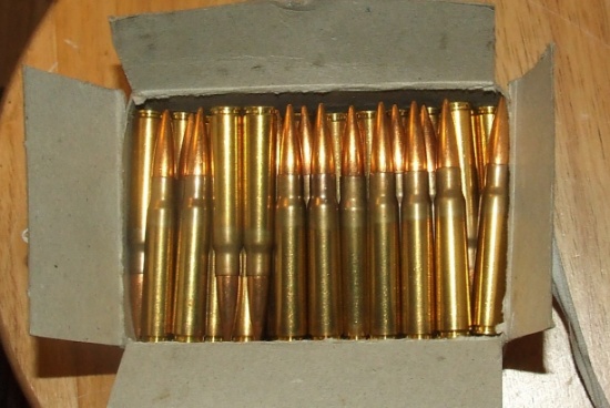 90 Round Box Portuguese 8X57 Mauser.