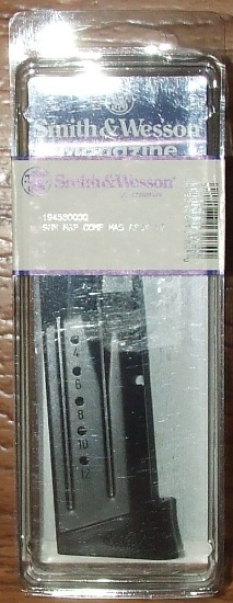 S&W 9mm  M&P  12 Round Compact Clip