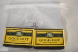 2-100 Ct Speer Gold Dot 124gr 9mm Bullets (hp)