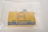 20 Rnd Box Winchester 308 150gr Silver Tips