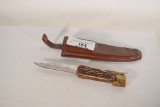 Pakistan Stainless Knife With Sheath
