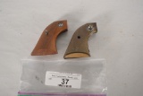 2 Sets Ruger Pistol Grips (plastic & Wood)