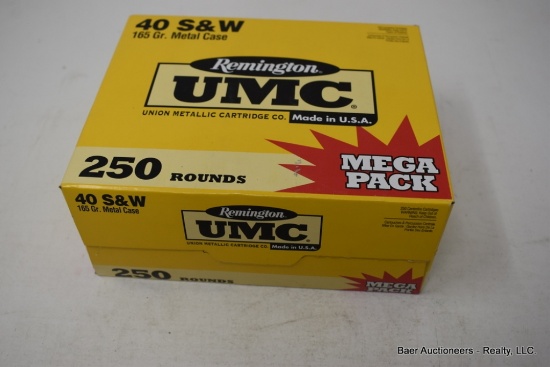 250 Rnd Box Remington Umc 40 S & W 165gr Mc