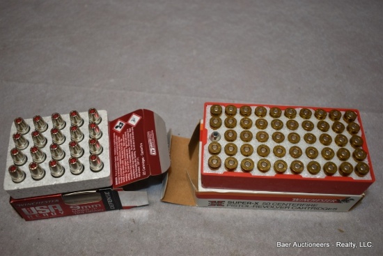 120 Rnds Winchester 9mm Hollow Point