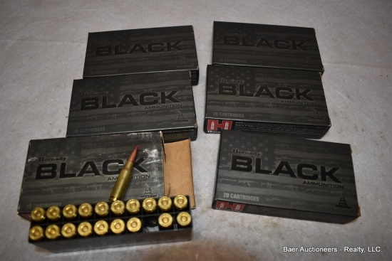 6-20 Rnd Box 6.5 Grendel Hornady Black