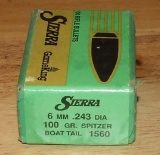 100 Sierra 6MM – 243 Bullets
