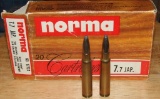 18 Rounds Norma 7.7 Jap