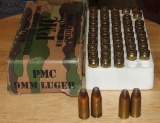 50 Rounds 9mm Luger JHP