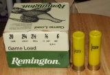 25 Rounds Remington 20 ga