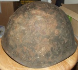WWII Russian SSh 39 Helmet