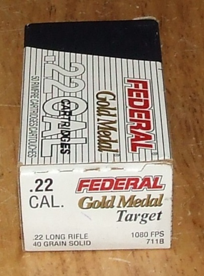 50 Rounds Federal Target 22lr