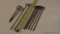 Variety of gun cleaning rods 