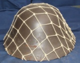WW2 Japanese Helmet, Liner & Net.