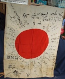 Original signed Japanese Flag