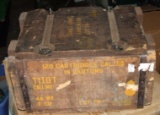 Empty USGI 50 Cal Ammo Crate