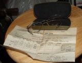 WW2 Eye Glasses, Case and Order Form