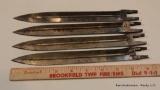 4 replacement blades for M1896 Swedish Mauser Bayonet