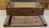 Nice old military wood box