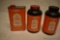 3 opened cans IMR 4831 smokeless powder