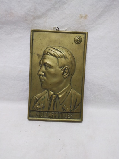 Hitler wall plaque