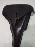 Black leather P38 Holster