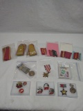 Bag-boxes (18 pcs) N. Vietnam medals