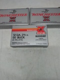 3-5 round box Winchester 12ga 00 buck