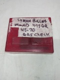 Lyman bullet mould 45-70 475gr with gas check