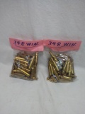 2-50pcs. 348 Winchester new brass