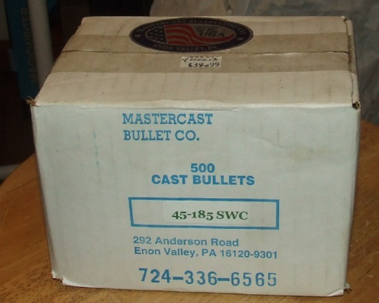 500 Mastercraft .45 Cal Bullets