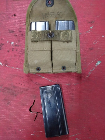 3-20 rnd mags 30cal carbine w/pouch