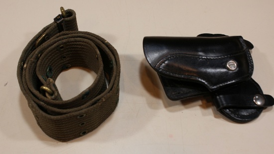holster & military belt