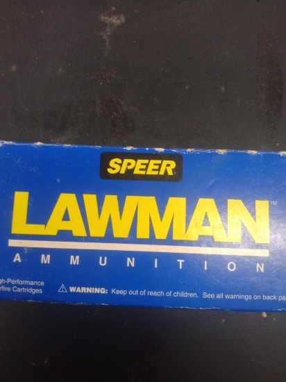 50 rnd box Speer Lawman 45 auto