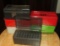 6-50 Count .38 Pistol Cartridge Case Boxes