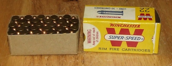 50 Rounds Winchester .22 Long