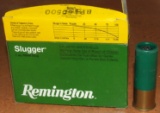 5 Rounds Remington 12 ga Slugs