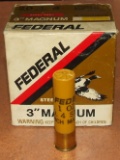 25 Rounds Federal 20 ga Lead
