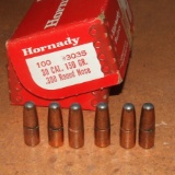 100 Hornady RN .30 Cal Bullets