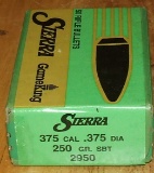 50 Sierra 375 Cal Bullets