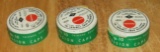 3 Tins of Remington No 10 Percussion Caps