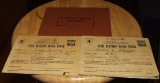 WW2 Ration Books & Holder