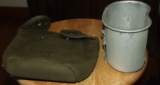 USGI WW2 Canteen Cover & Cup