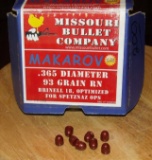 200 Missouri Bullet 9 mm Makarov Bullets