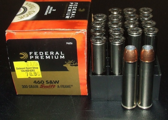 10 Rounds Federal 460 S&W