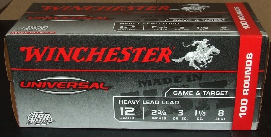 4 - 25 Rounds Winchester12 ga