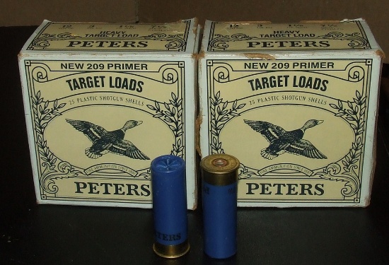 2 - 25 Round Peters 12 ga