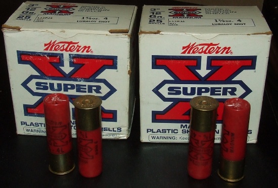 2 - 25 Rounds Western Magnum 12 ga