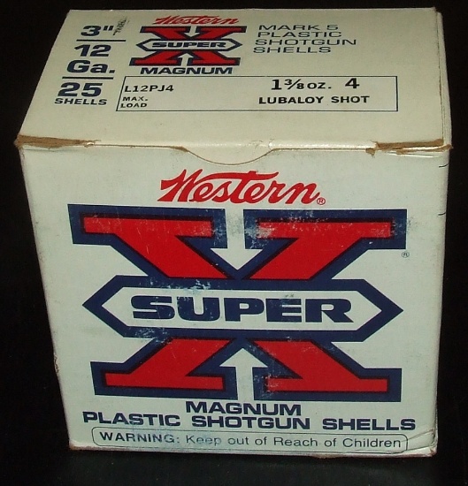 25 Rounds Western Magnum 12 ga