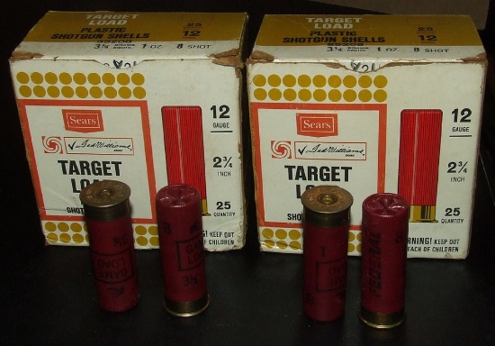 2 - 25 Rounds Sears 12 ga