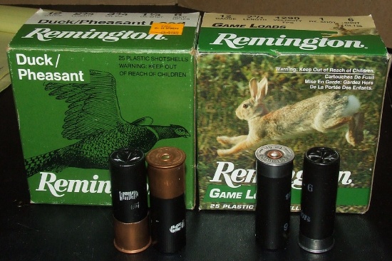 2 - 25 Rounds Remington 12 ga
